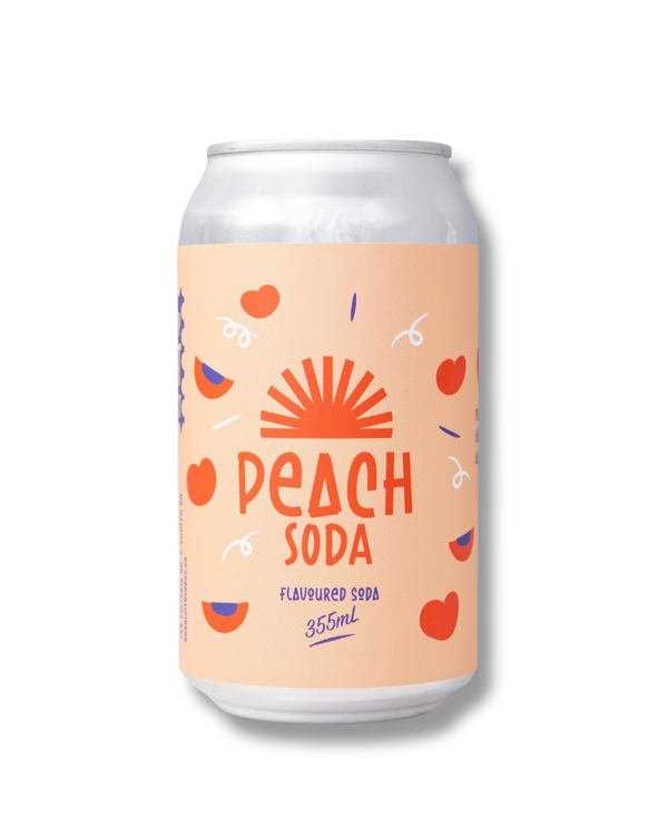 Royal City Soda: Peach Soda 6-pack